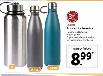 Lidl Borraccia termica offerta