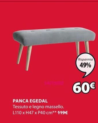 JYSK Panca offerta