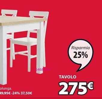 JYSK Tavolo da pranzo offerta