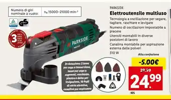 Lidl Elettroutensile multiuso offerta