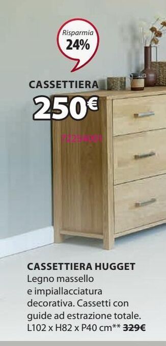 JYSK Cassettiera offerta