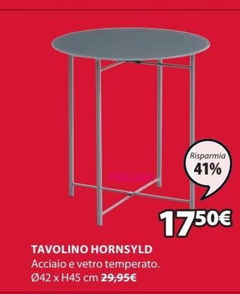 JYSK Tavolino offerta