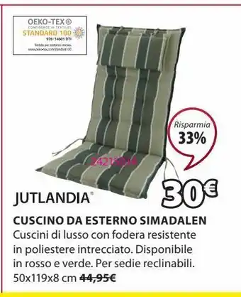 JYSK Cuscino da giardino offerta