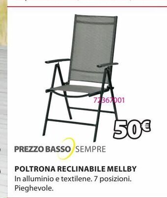 JYSK Poltrona reclinabile offerta
