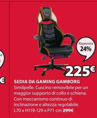 JYSK Sedia da ufficio offerta