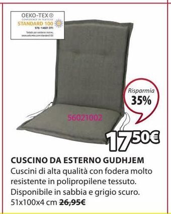 JYSK Cuscino da esterno offerta