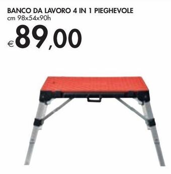 Bennet Banco da lavoro 4 in 1 pieghevole offerta