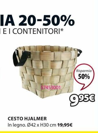 JYSK Cesto offerta