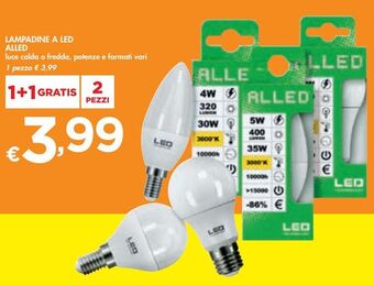 Lampadine a led alled