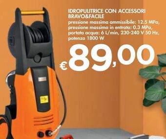 Bennet Idropulitrice con accessori bravo&facile offerta
