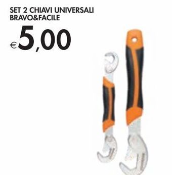 Bennet Set 2 chiavi universali bravo&facile offerta