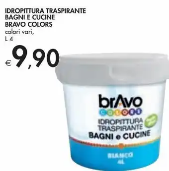Bennet Idropittura traspirante bagni e cucine bravo colors offerta