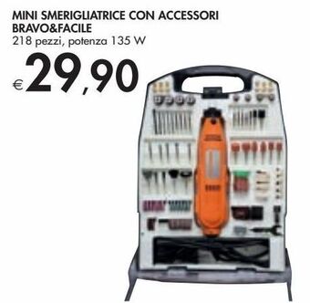 Bennet Mini smerigliatrice con accessori bravo&facile offerta