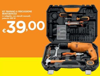 Bennet Kit trapano a percussione bravo&facile offerta