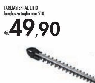 Tagliasiepi al litio