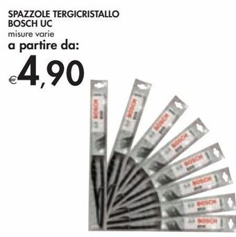 Bennet Spazzole tergicristallo bosch uc offerta