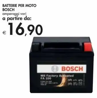 Bennet Batterie per moto bosch offerta