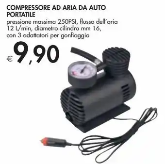 Bennet Compressore ad aria da auto portatile offerta