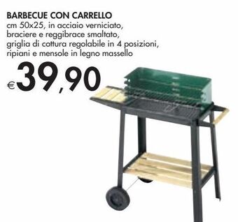 Bennet Barbecue con carrello offerta