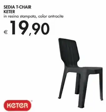 Bennet Sedia t-chair keter offerta