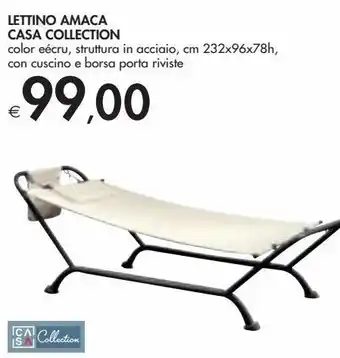 Bennet Lettino amaca casa collection offerta