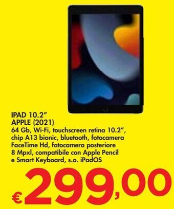 Bennet Ipad 10,2'' apple offerta