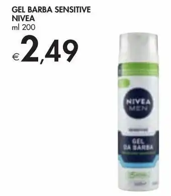 Bennet Gel barba sensitive nivea offerta
