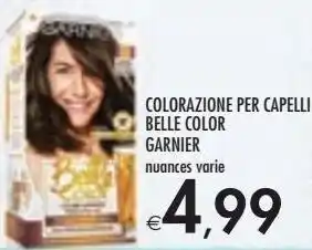 Bennet Colorazione per capelli belle color garnier offerta