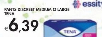 Pants discreet medium o large tena