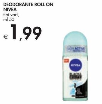Bennet Deodorante roll on nivea offerta