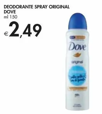 Bennet Deodorante spray original dove offerta