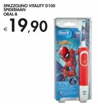 Bennet Spazzolino vitality d100 spiderman oral-b offerta