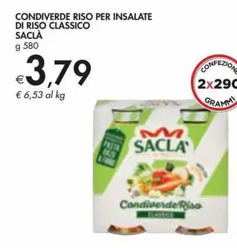 Bennet Condiverde riso per insalate di riso classico saclá offerta