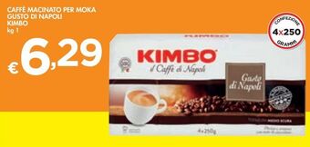 Bennet Caffé macinato per moka gusto di napoli kimbo offerta