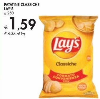 Bennet Patatine classiche lay's offerta