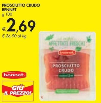 Prosciutto crudo bennet