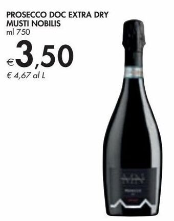 Bennet Prosecco doc extra dry musti nobilis offerta