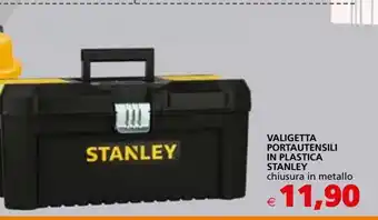 Valigetta portautensili in plastica stanley
