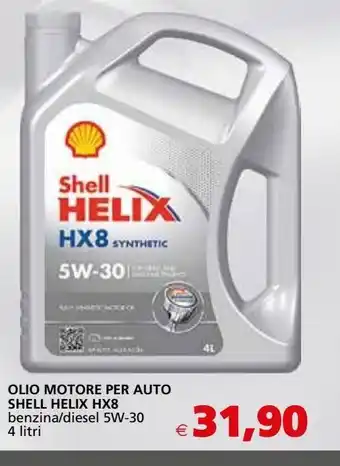 Il Gigante Olio motore per auto shell helix hx8 offerta