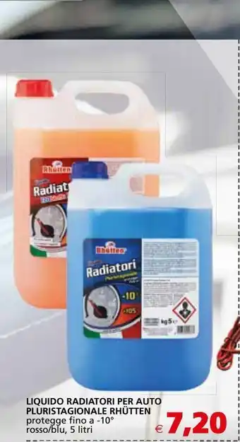 Il Gigante Liquido radiatori per auto pluristagionale rhutten offerta
