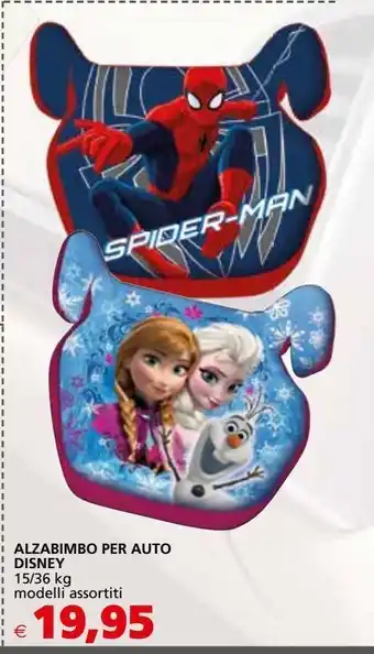 Alzabimbo per auto disney