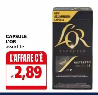 Capsule l'or