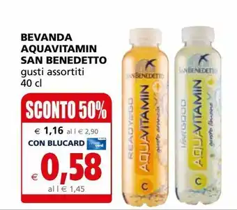 Il Gigante Bevanda aquavitamin san benedetto offerta