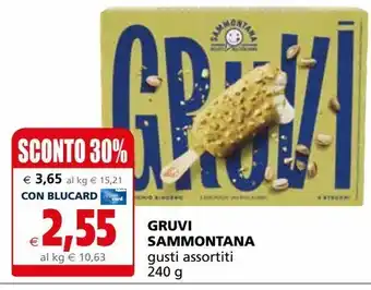 Il Gigante Gruvi sammontana offerta