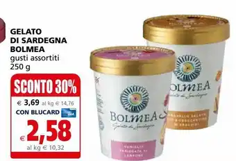 Gelato di sardegna bolmea