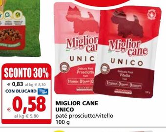 Il Gigante Miglior cane unico offerta