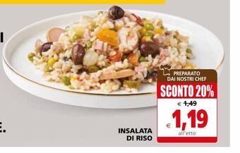Il Gigante Insalata di riso offerta
