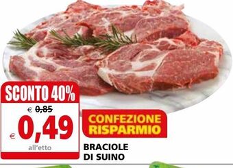 Il Gigante Braciole di suino offerta