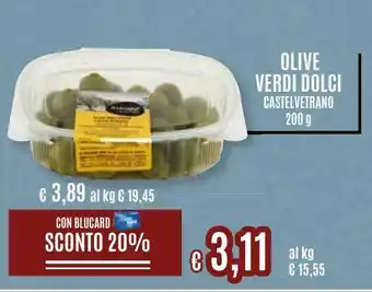 Il Gigante Olive verdi dolci offerta