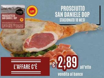 Prosciutto san daniele dop